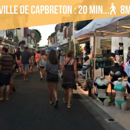 - Patio - - Famile Holiday home Capbreton